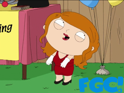 Family Guy Stewie in drag